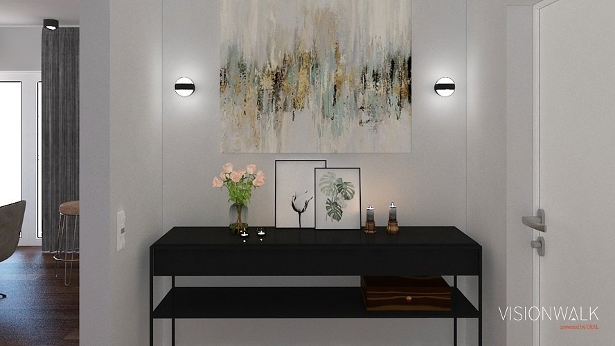 Klassisches Einfamilienhaus projektiert auf realem Grundstück in Steglitz