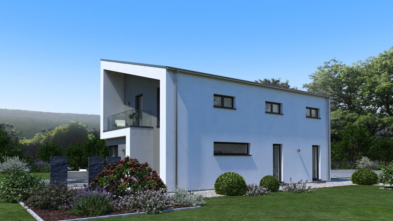 GROSSES HAUS MIT PULTDACH – INKLUSIVE SITZFENSTER XL!