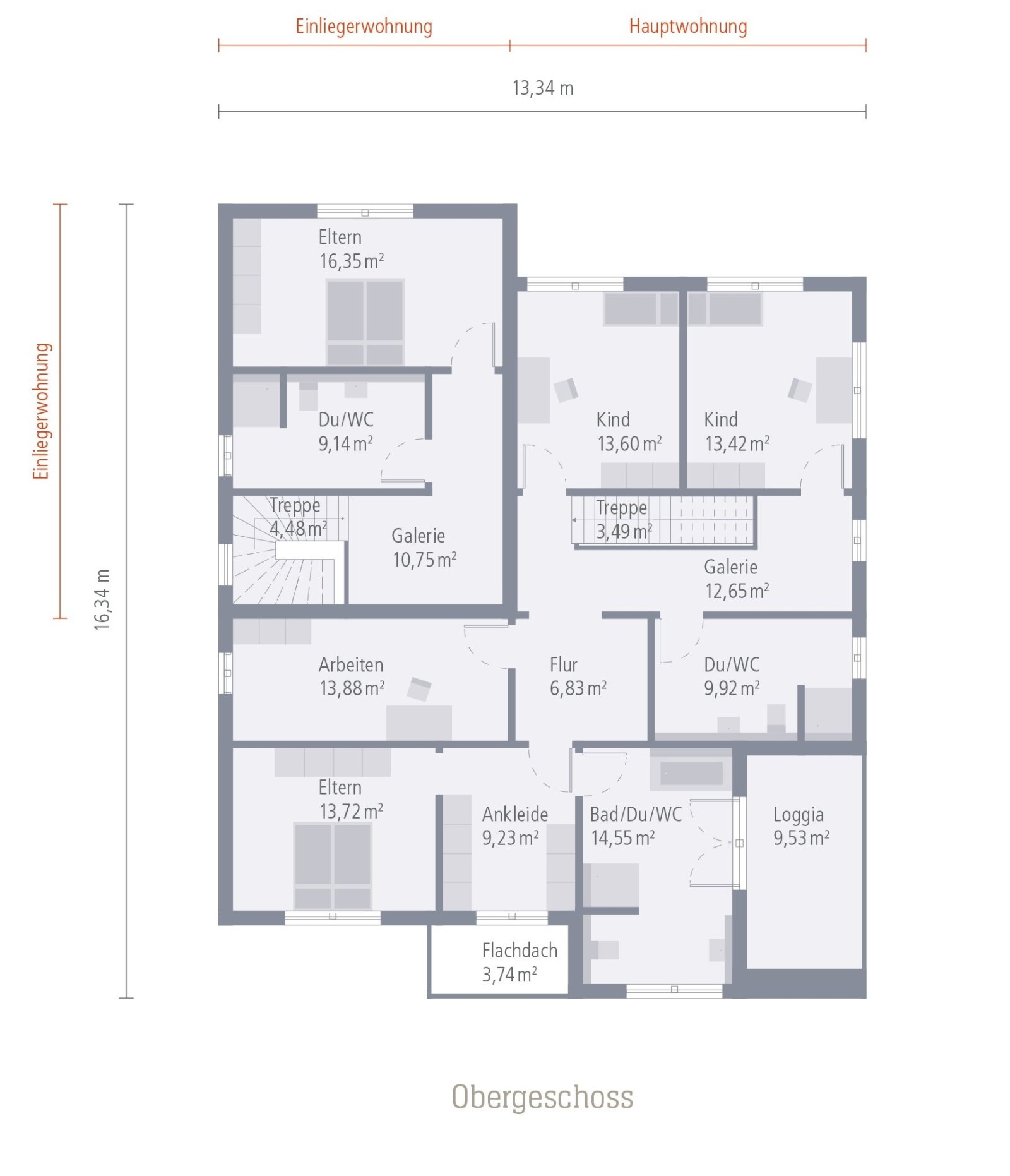 Zweifamilienhäuser die verbinden - modern, effizient, durchdacht...