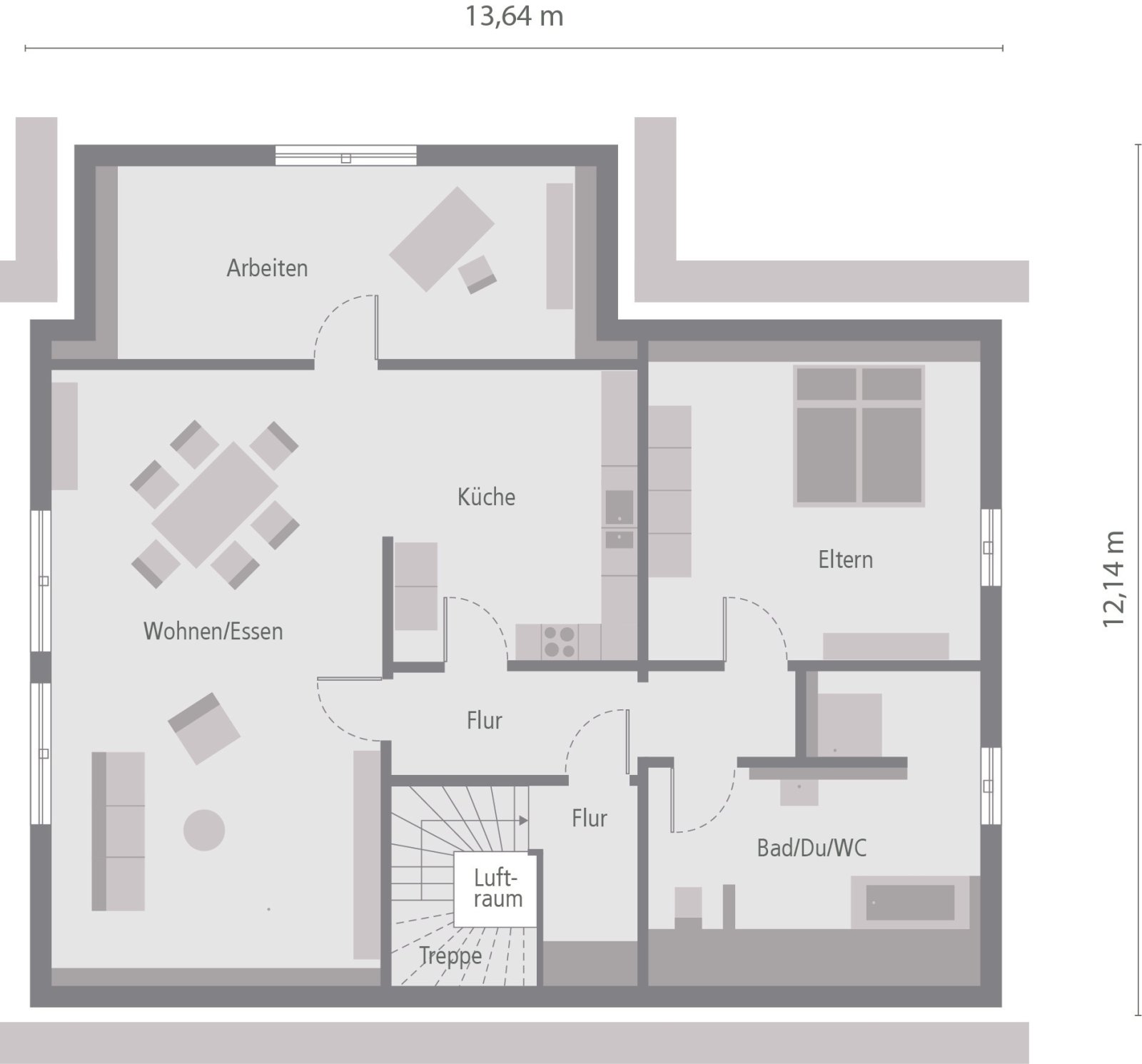 Ihr Neubau für 2 Generationen...