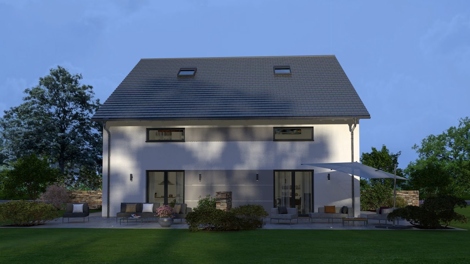 Hier ist ihr Doppelhaus - die clevere Art zu wohnen...