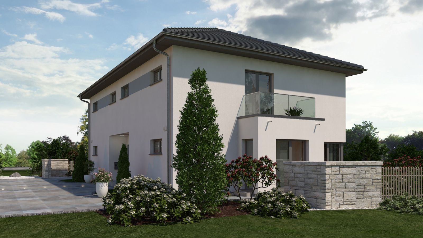 Zwei Familien unter einem Dach - modernes Wohnen für alle...