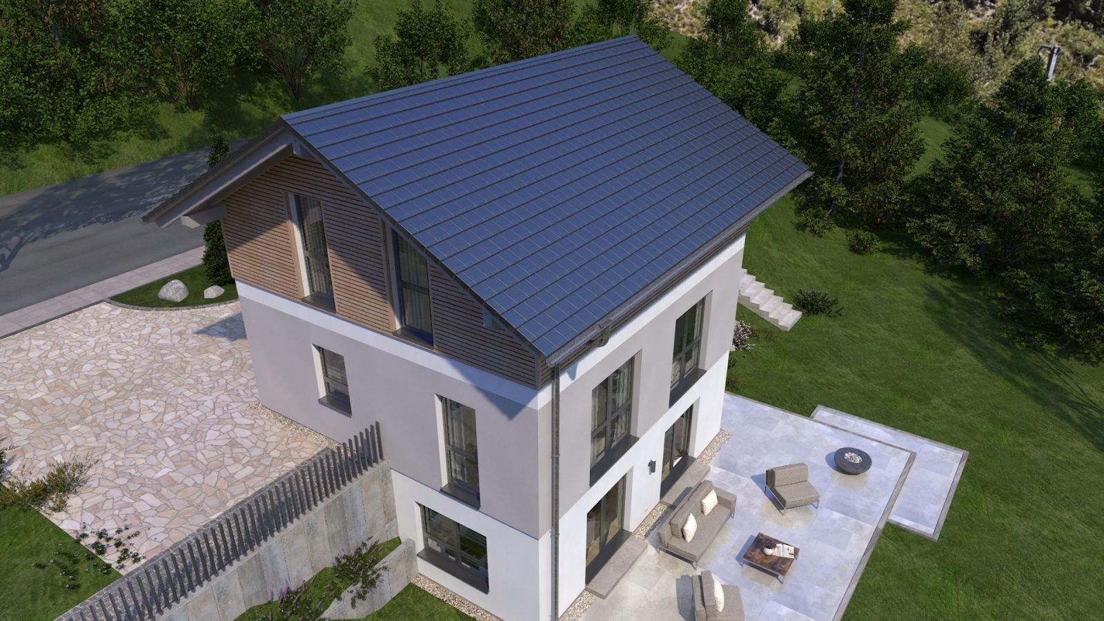 Unser Designhaus am Berg...mit Keller und einzugsfertig...