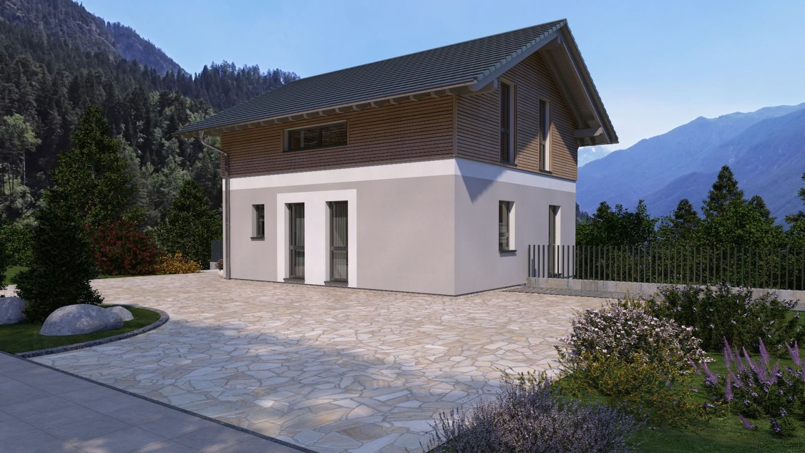 Unser Designhaus am Berg...mit Keller und einzugsfertig...