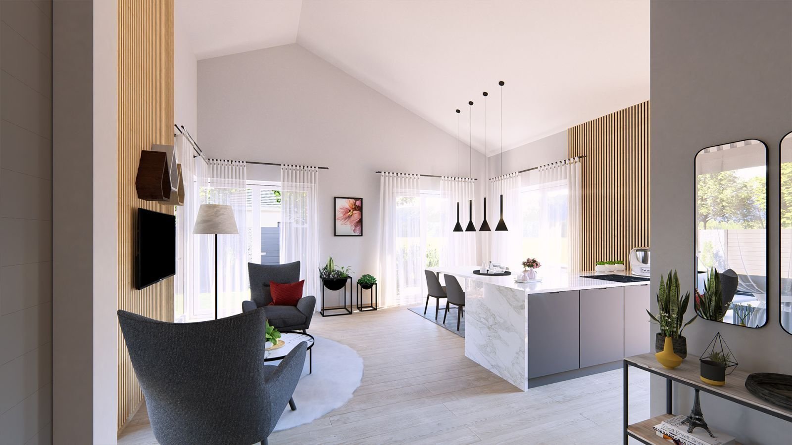 Raum für Leichtigkeit - ein Haus das Hürden abbaut und Freiraum schenkt...