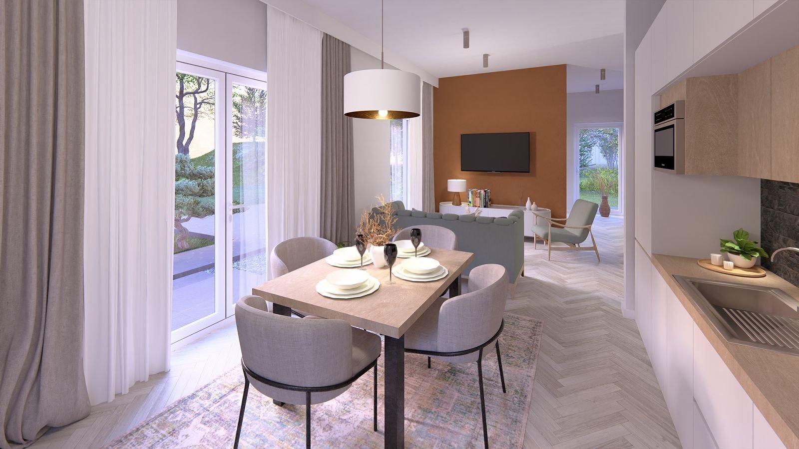 „Minimalismus trifft Komfort – Ihr neuer Tiny Bungalow...