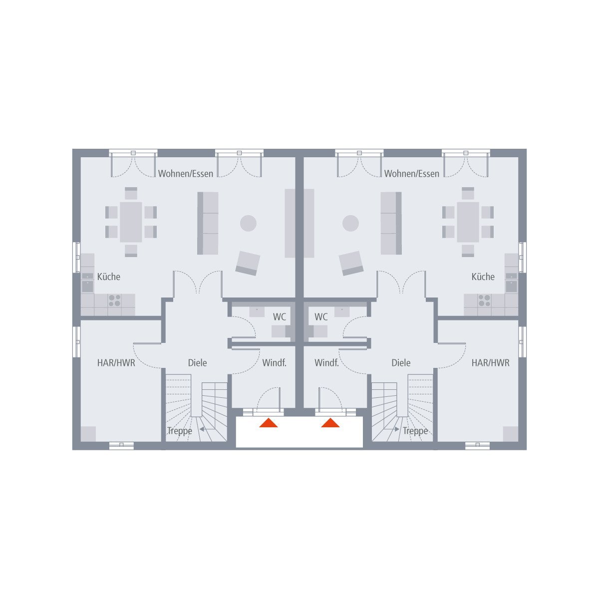 Zwei Wohneinheiten - ein Anspruch: Qualität...015783050607