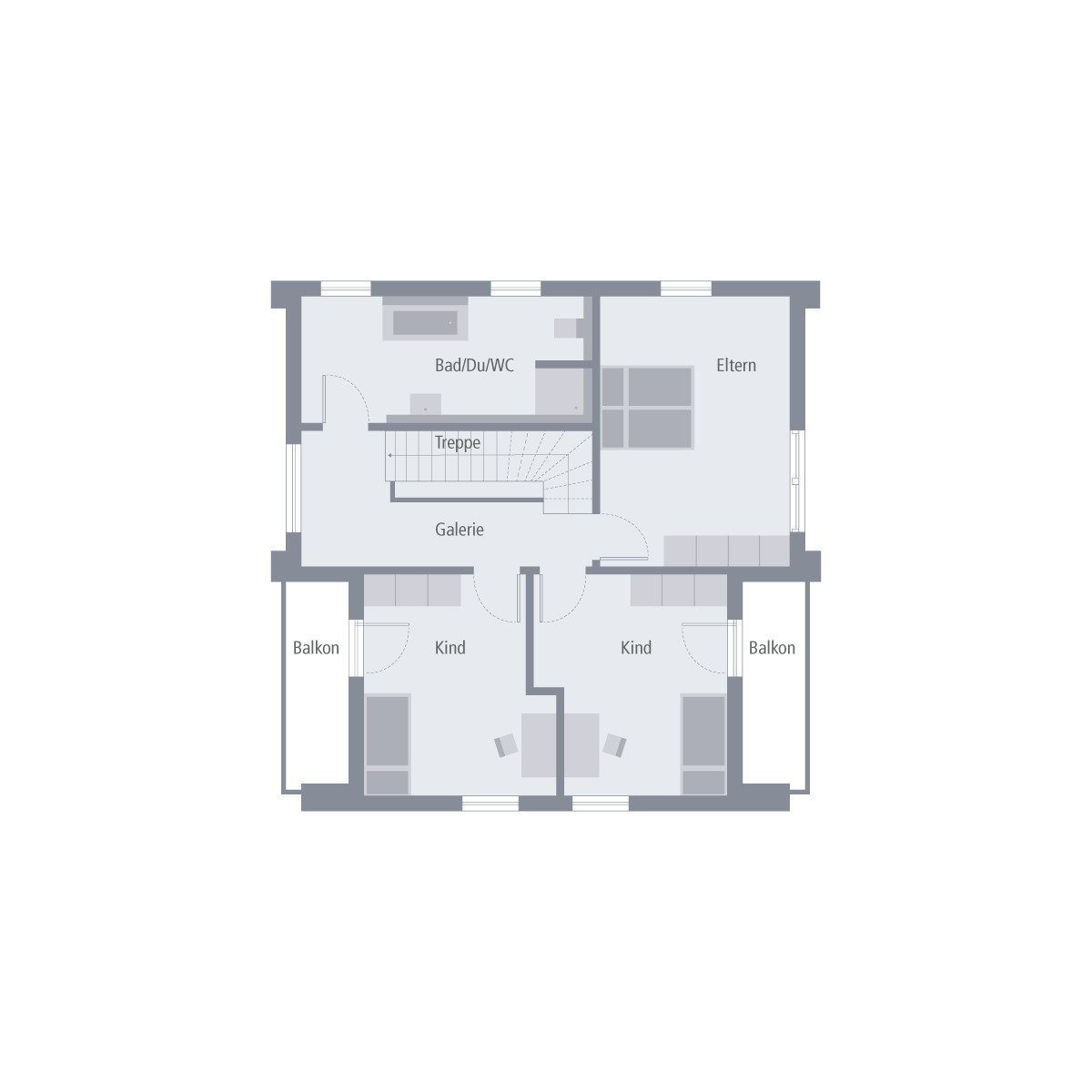 EIN­FA­MI­LI­EN­HAUS MIT MODERNEM DE­SI­GNAN­SPRUCH