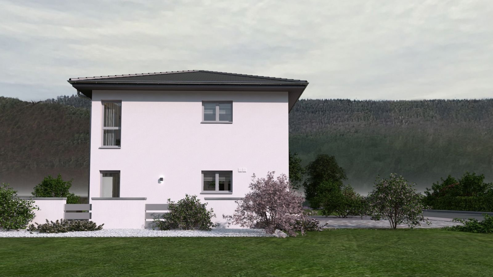 SACHLICHES EINFAMILIENHAUS GEPAART MIT NÜTZLICHER FUNKTIONALITÄT