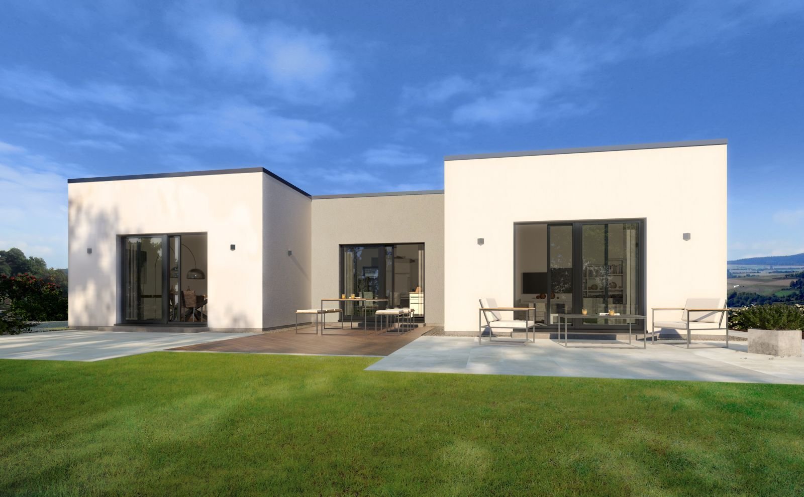 STUFENLOS- GLÜCKLICH IN IHREM NEUEN BUNGALOW