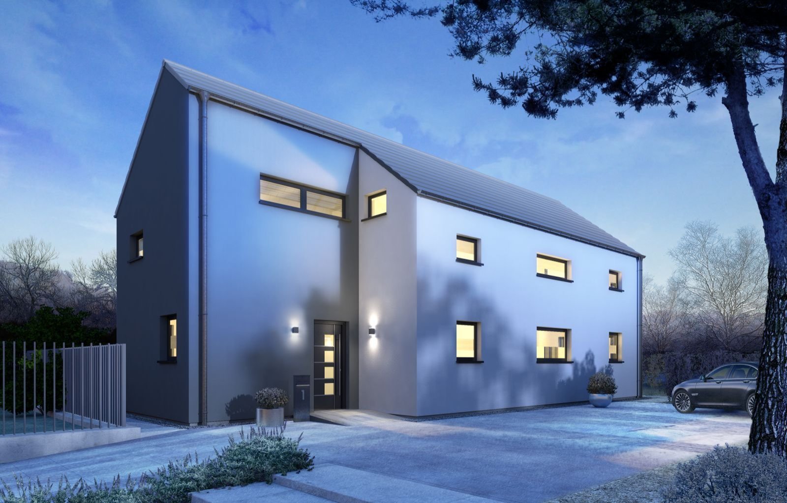 Das Einfamilienhaus für die moderne Familie incl. Grundstück 