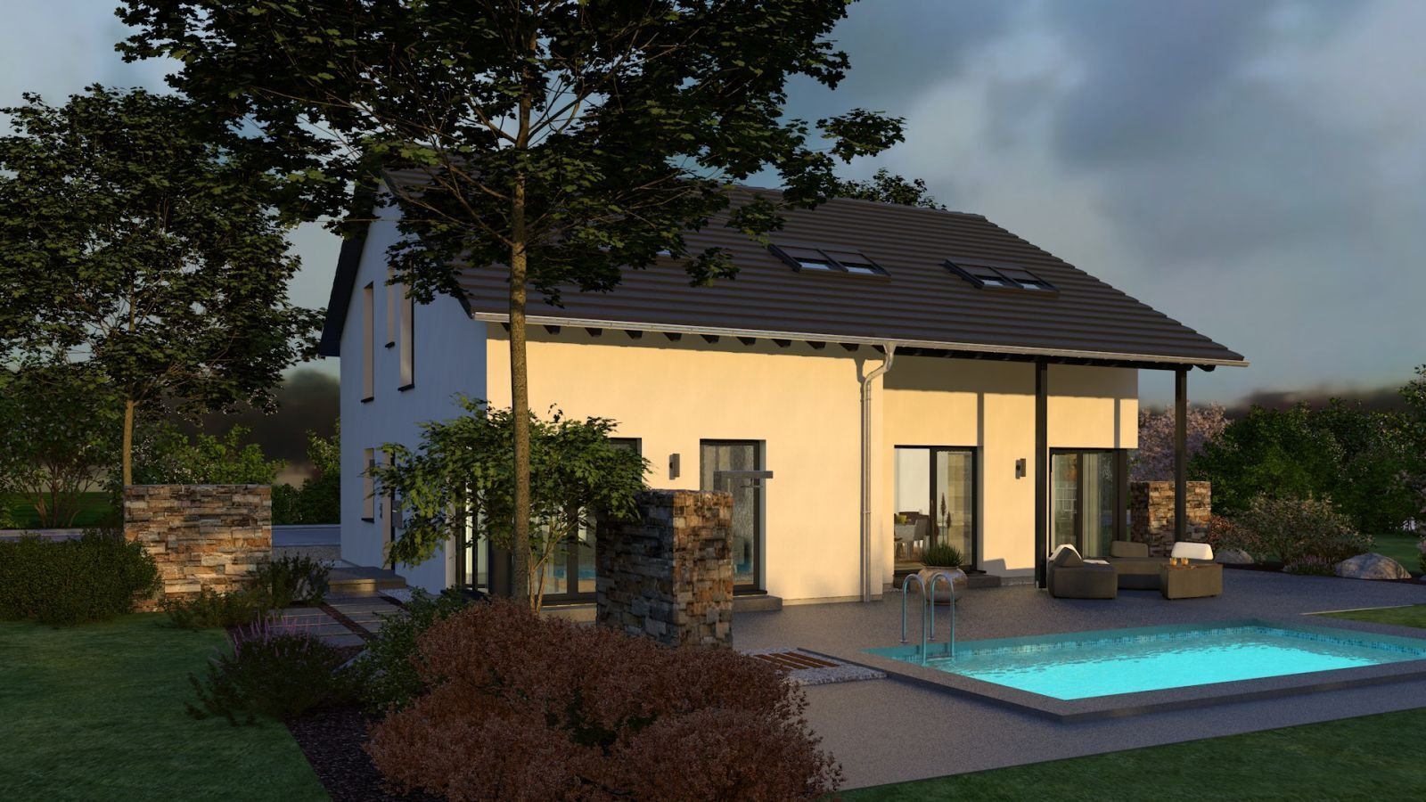 ERSTKLASSISCHES UND STILVOLLES HAUS FÜR DIE GANZE FAMILIE