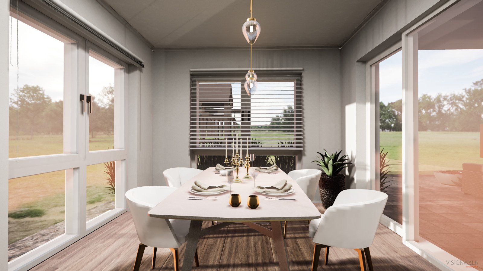 Minimalismus als Machtansage.