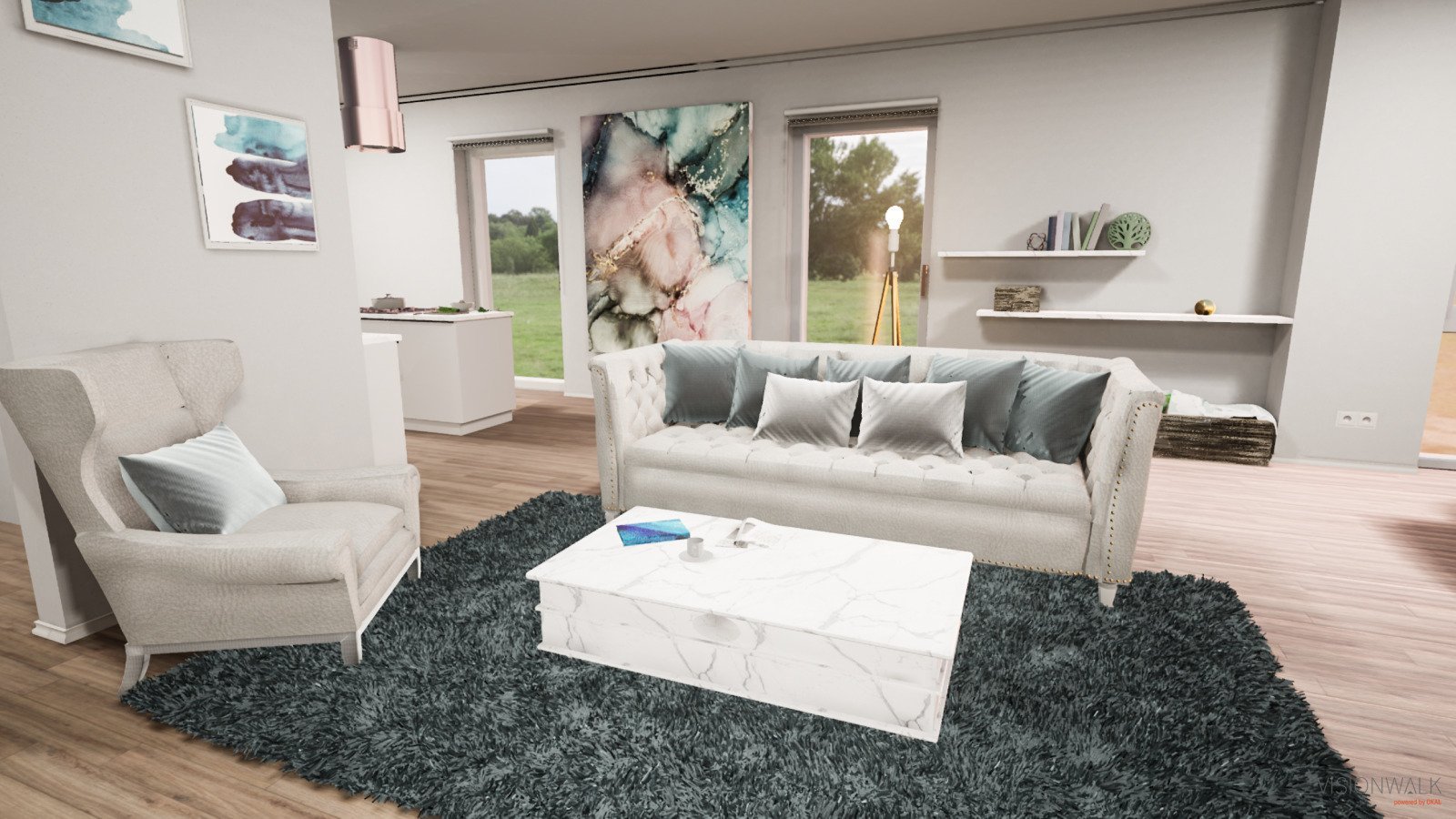 Minimalismus als Machtansage.