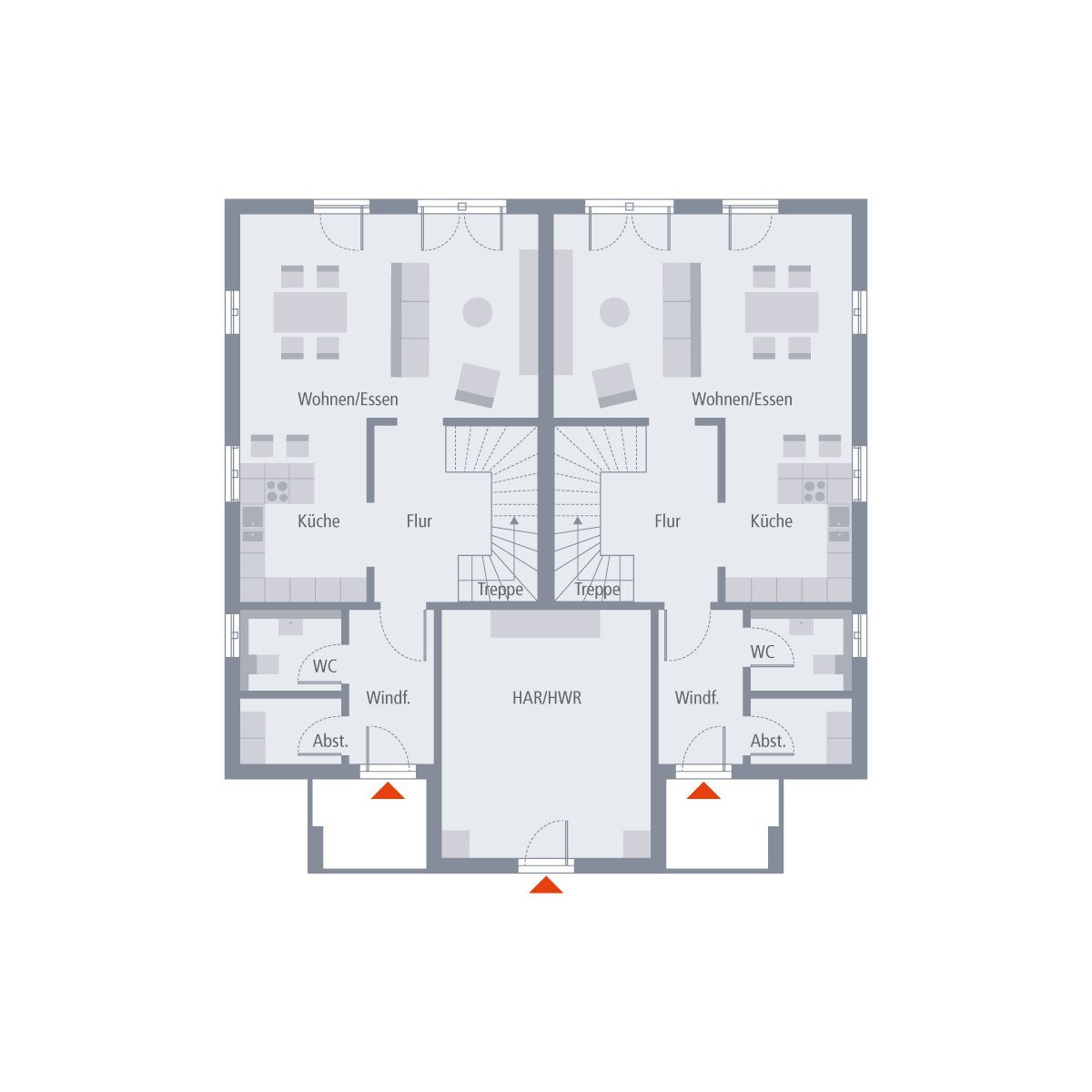 MODERNE VILLA UND ZWEI EINHEITEN