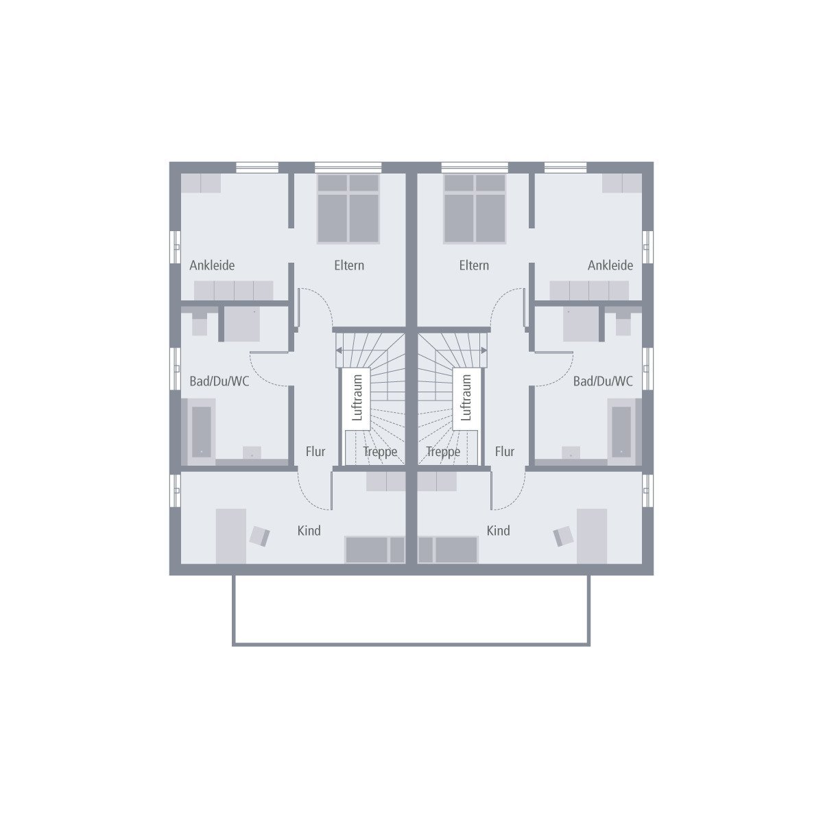 Haus mit 2 Wohnungen - mit Grundstücksanteil nur 385.000 € je Familie