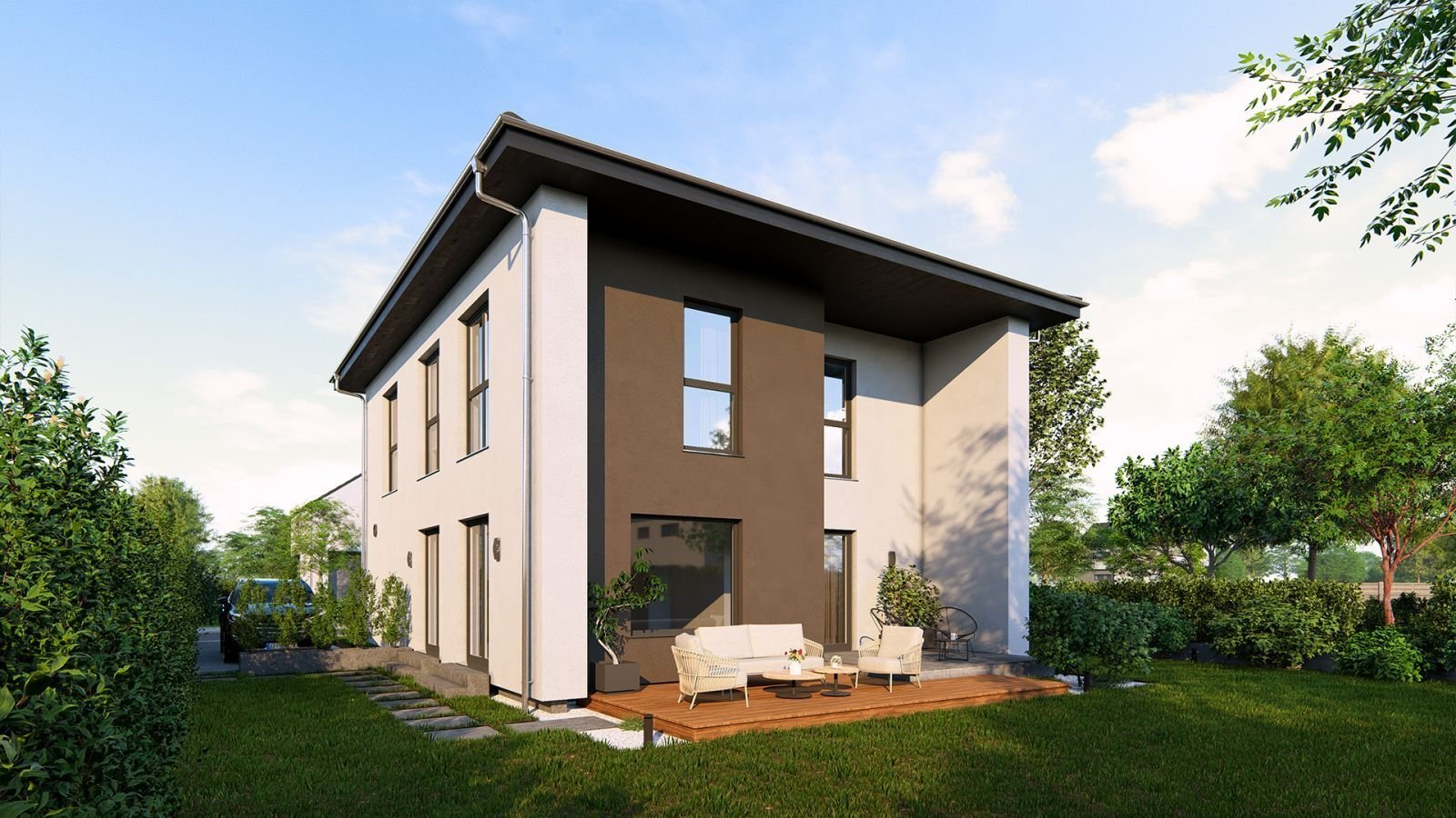 Homeoffice mit Familienanschluss und Natur vor der Tür