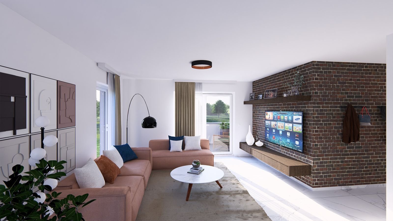 Cashflow planbar: Wohnmix mit Penthouse und barrierefreien Erdgeschosswohnungen.