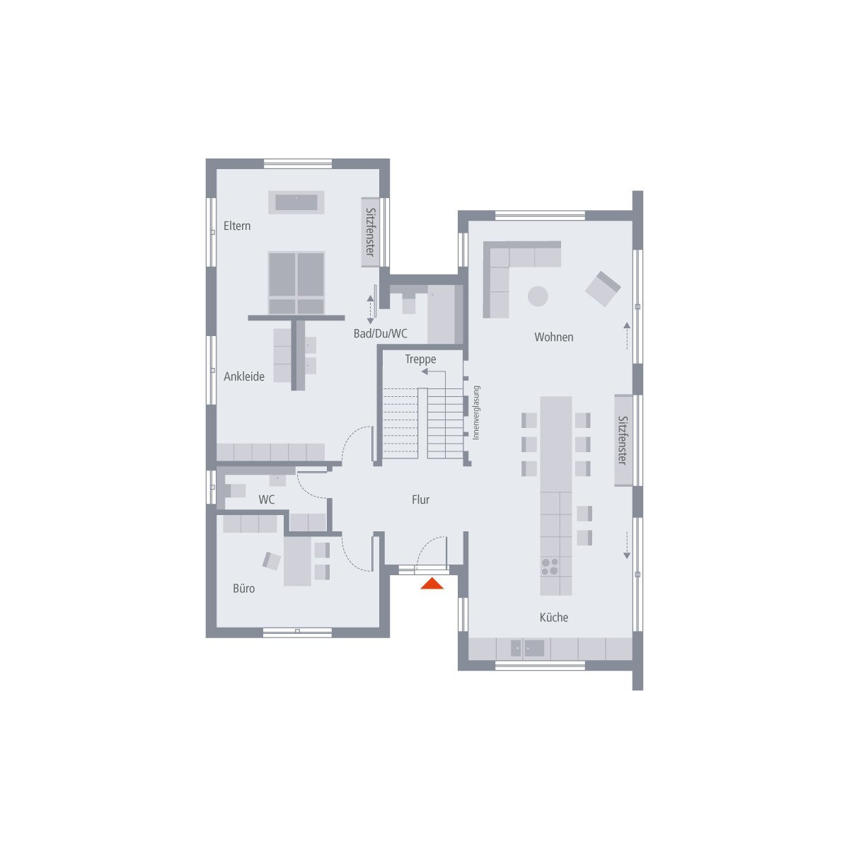 Modernes Pultdachhaus in Lichtenrade – Architektur für Individualisten