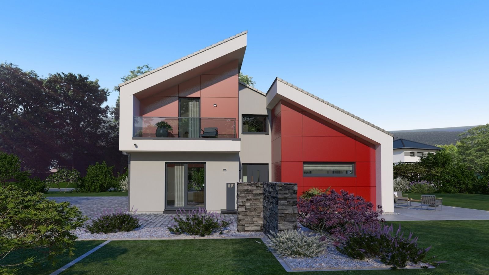 Modernes Pultdachhaus in Lichtenrade – Architektur für Individualisten