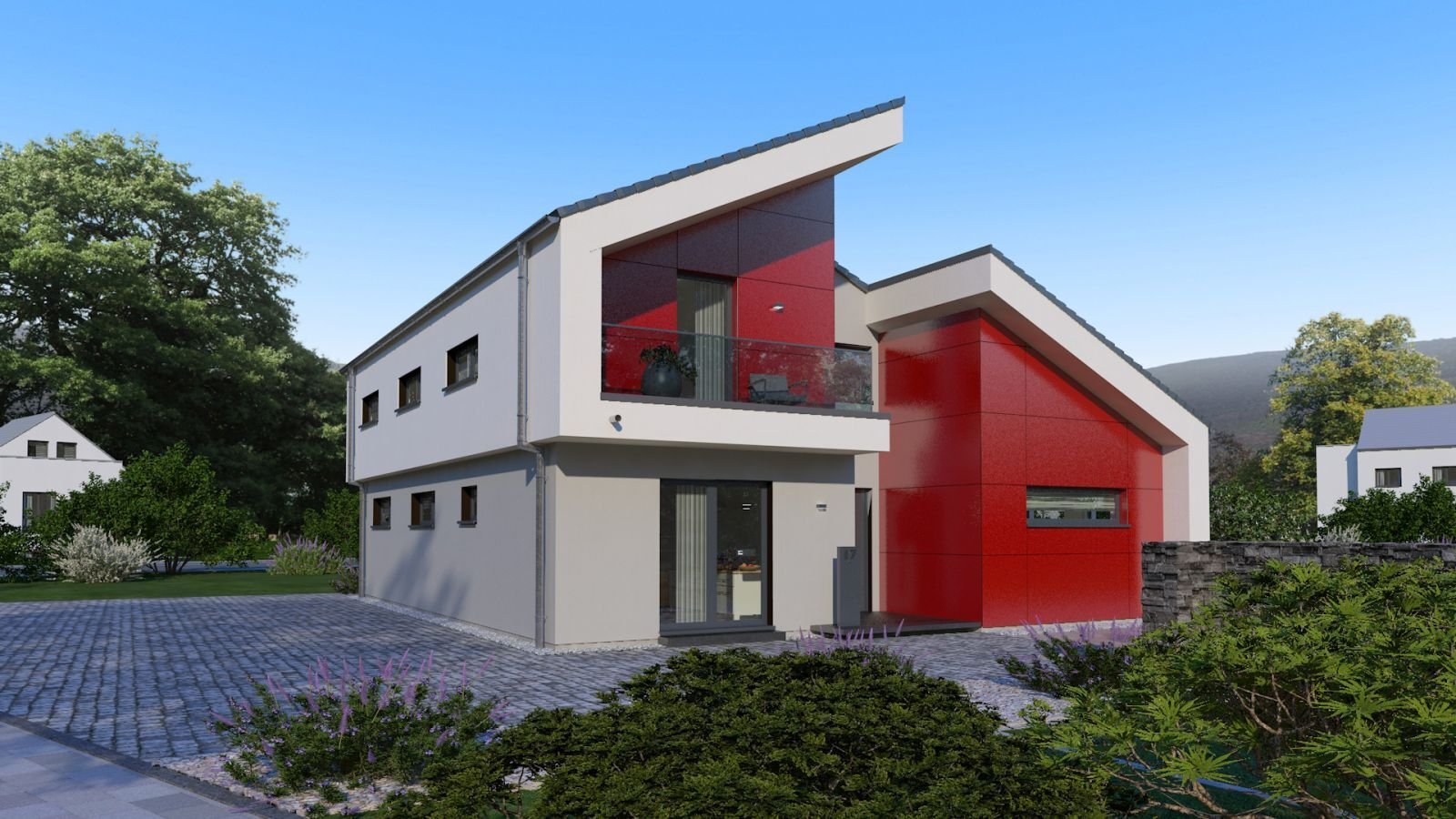 Modernes Pultdachhaus in Lichtenrade – Architektur für Individualisten