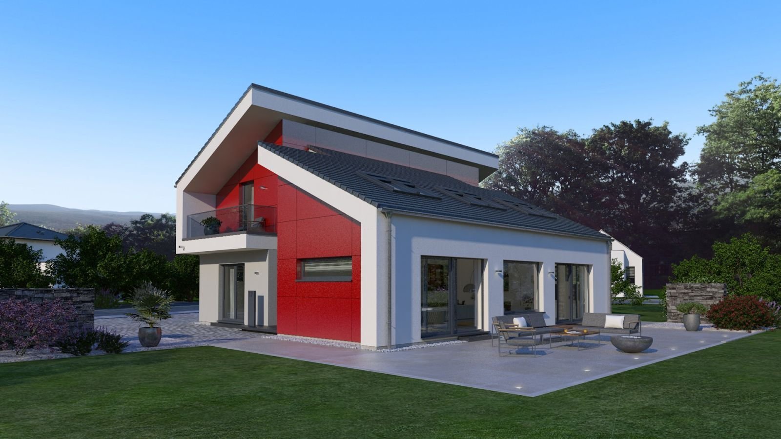 Modernes Pultdachhaus in Lichtenrade – Architektur für Individualisten