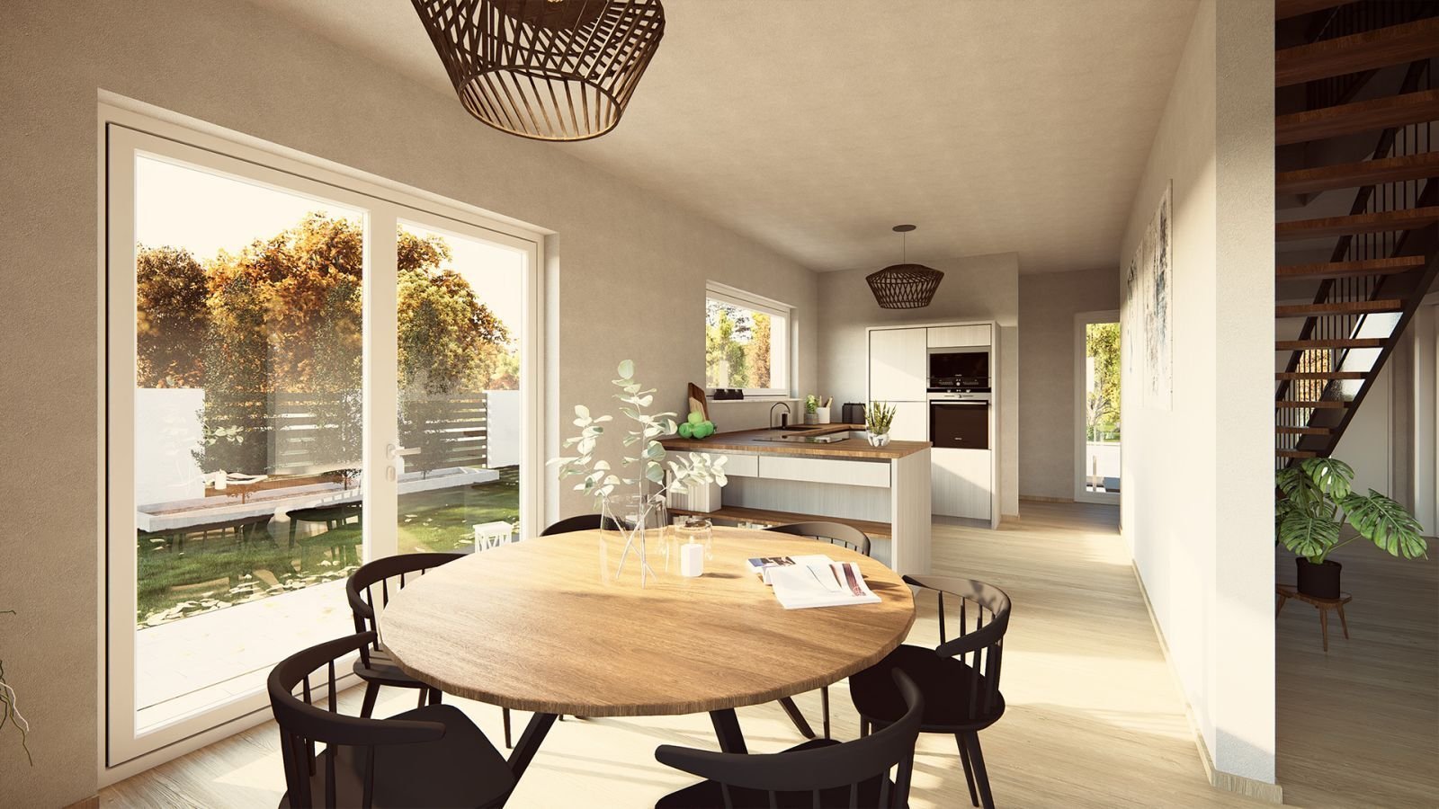 EINFAMILIENHAUS MIT OFFENER ARCHITEKTUR IN LEIPZIG- STAHMELN