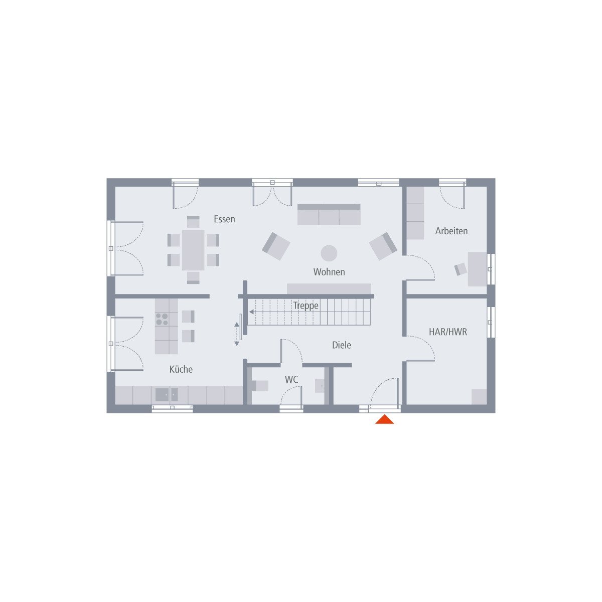 FAMILIENIDYLL IM GRÜNEN: EINFAMILIENHAUS MIT 185 QM WOHNKOMFORT