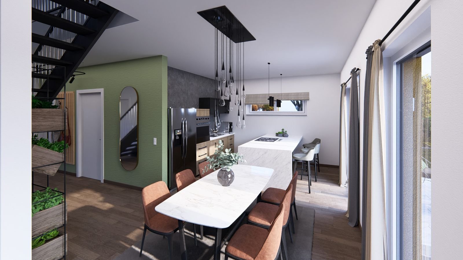 Traumhafte Lage mit Elbblick