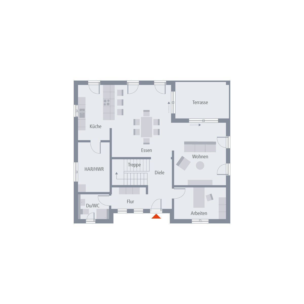 Klare Form, großzügiger Raum – die moderne Staffelvilla