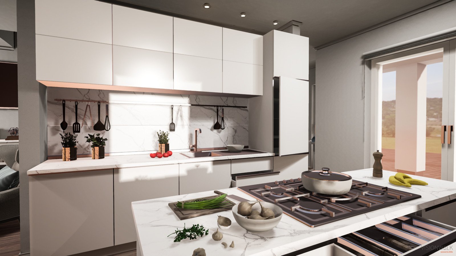 Karton steht. Katze schläft. Zuhause beginnt.