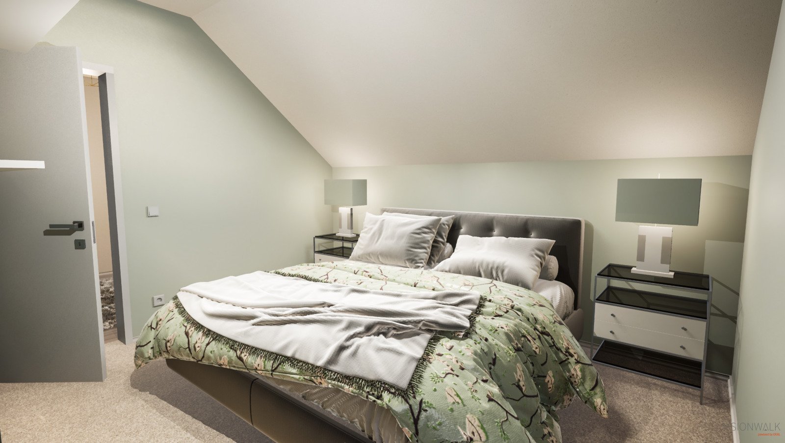 Karton steht. Katze schläft. Zuhause beginnt.