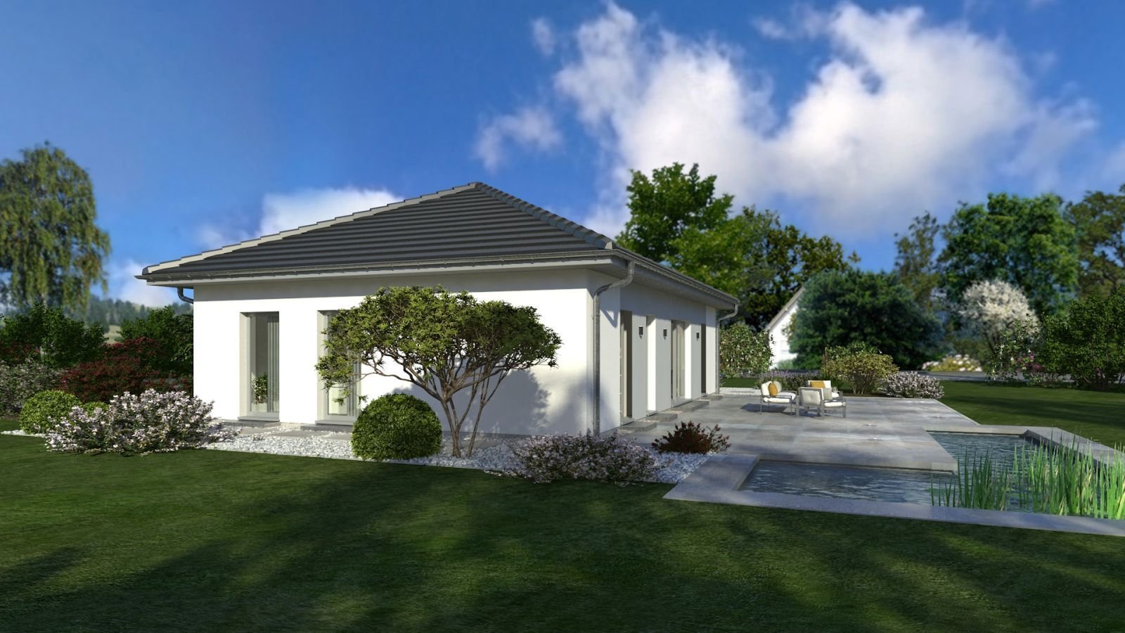 ENTSPANNT UND IN RUHE WOHNEN IM BUNGALOW