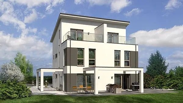 Haus mit 2 Haushälften über 3 Etagen ! Je Familie/Haushälfte 477.000,-€ mit halben Grundstück !