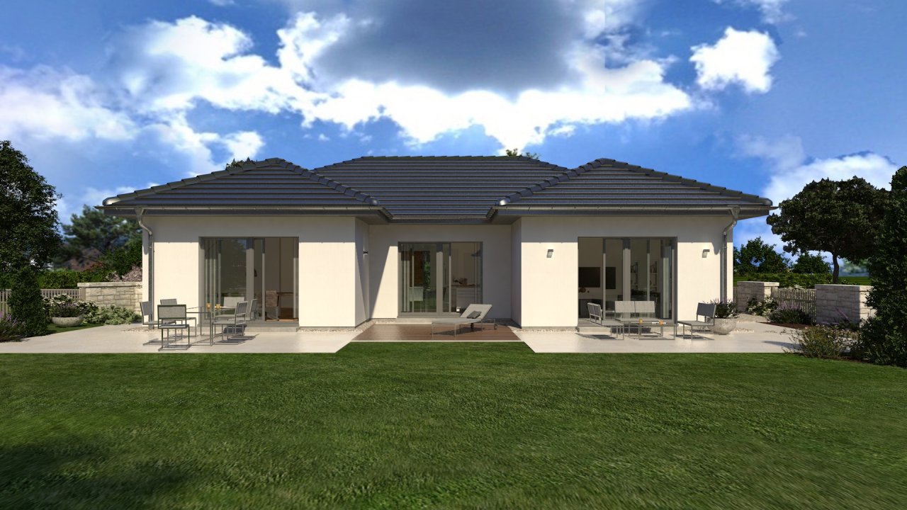 Bungalow in einzigartiger Optik ! Einfach ein Wohntraum ! Mit Grundstück berechnet !