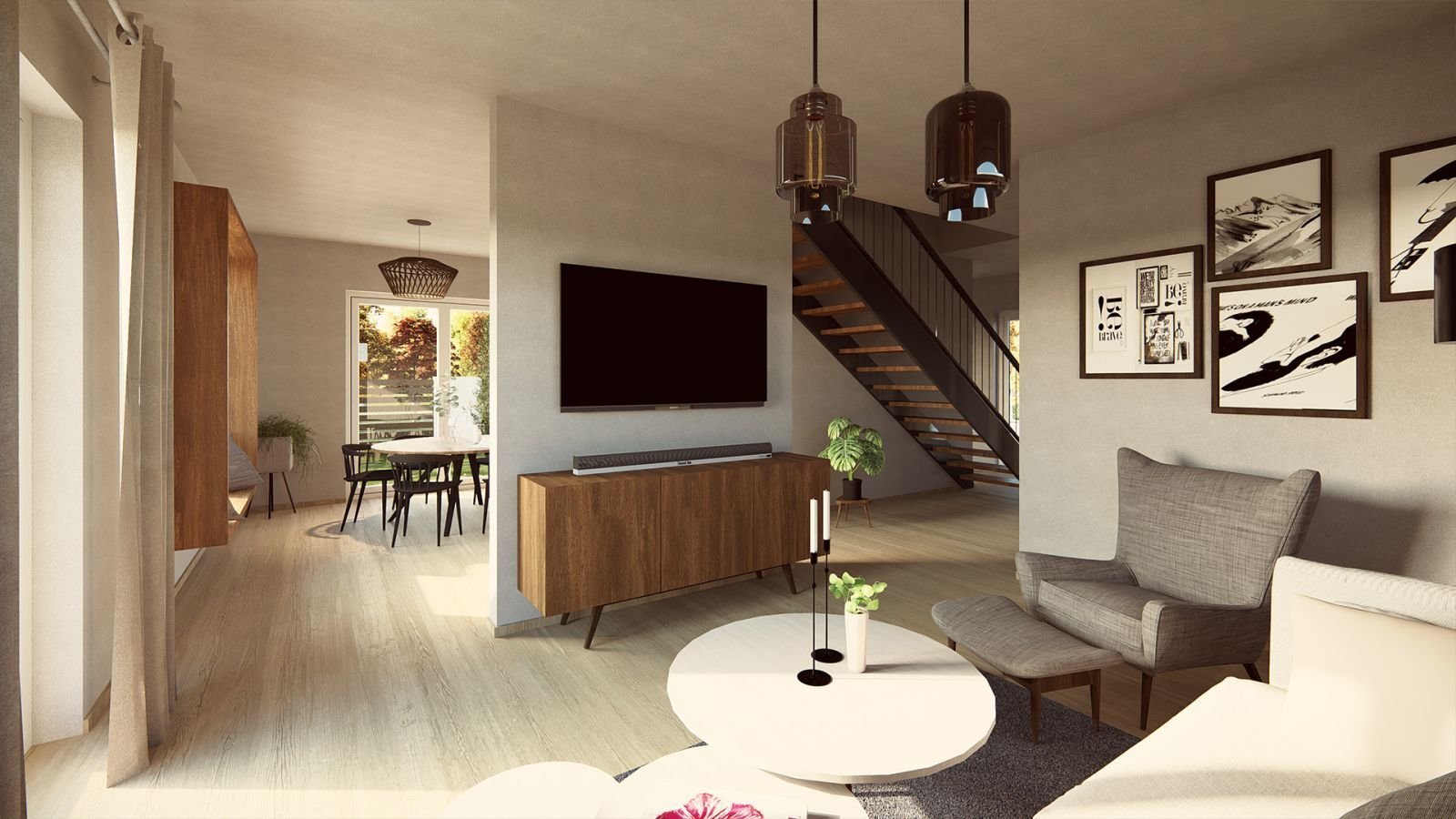 EINFAMILIENHAUS MIT OFFENER ARCHITEKTUR 