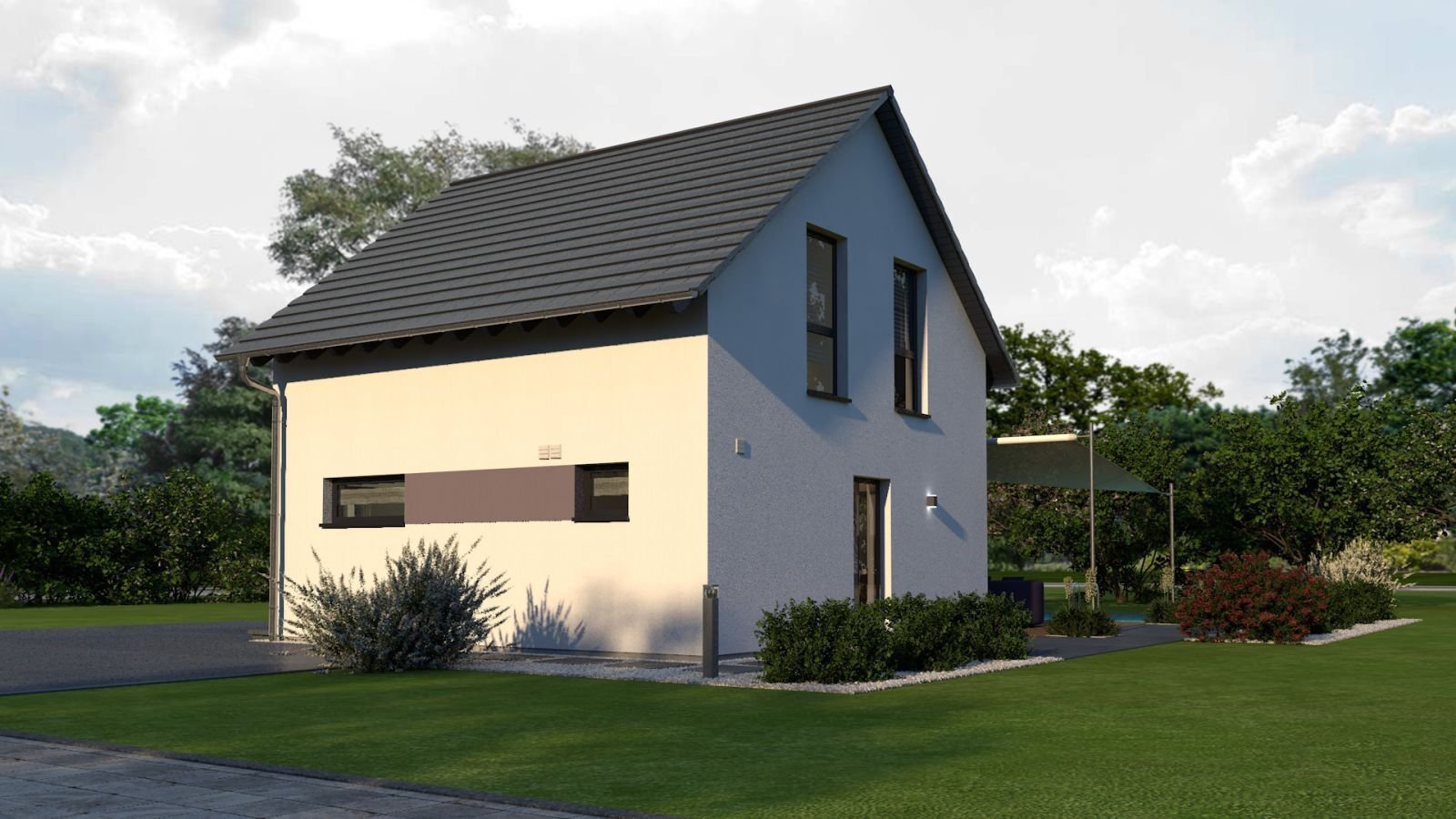 KOMPAKT. CHARMANT. ZUHAUSE - EINFAMILIENHAUS IN OTTERWISCH