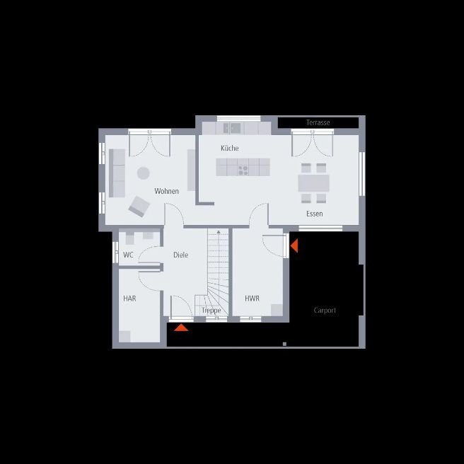 Ein tolles Haus mit faszinierender Optik und Grundriss für sie ! Mit Grundstück berechnet !