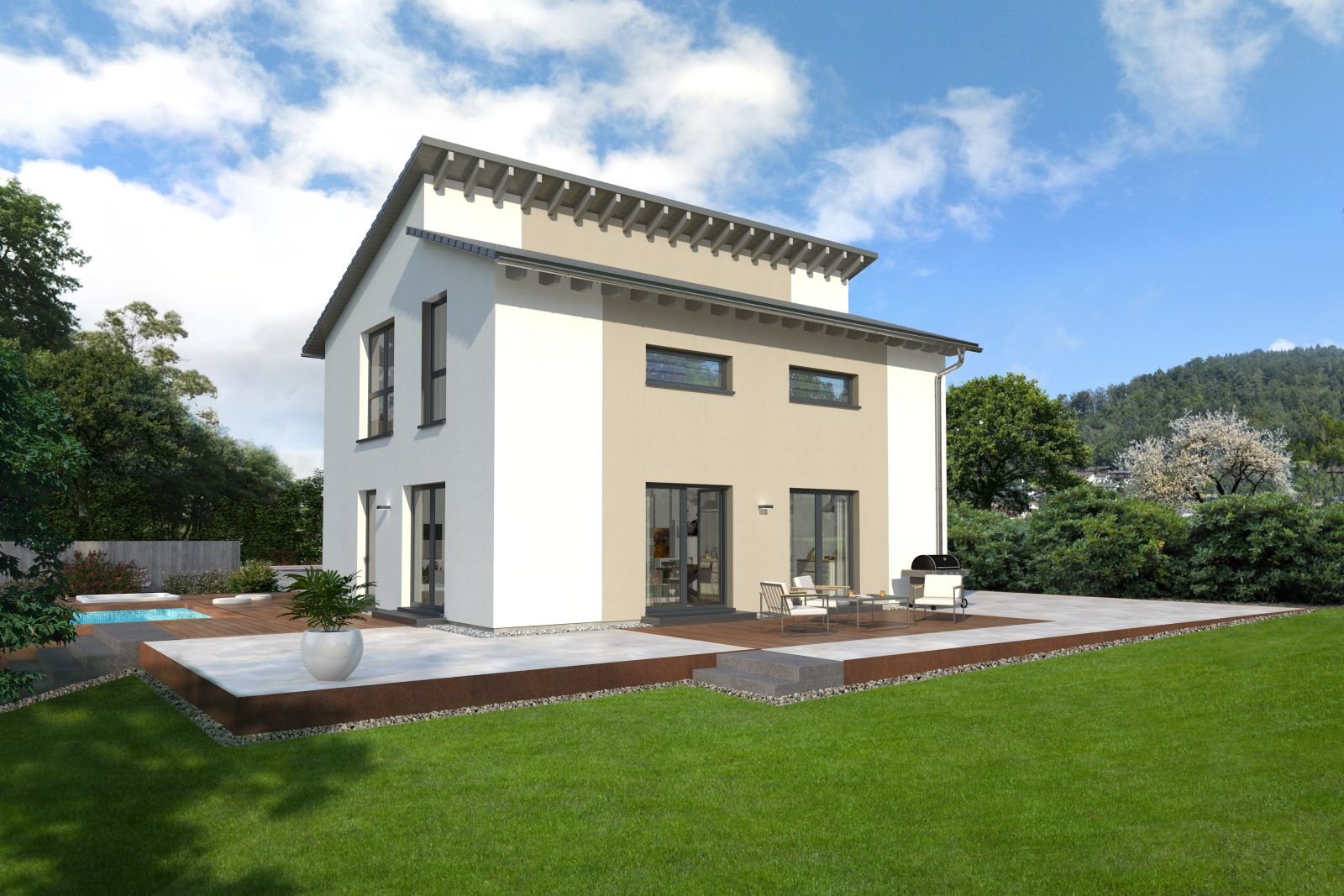 Junge Familie sucht neues Zuhause? Was trendiges gefälligst? OKAL Haus geht den Weg mit Ihnen!