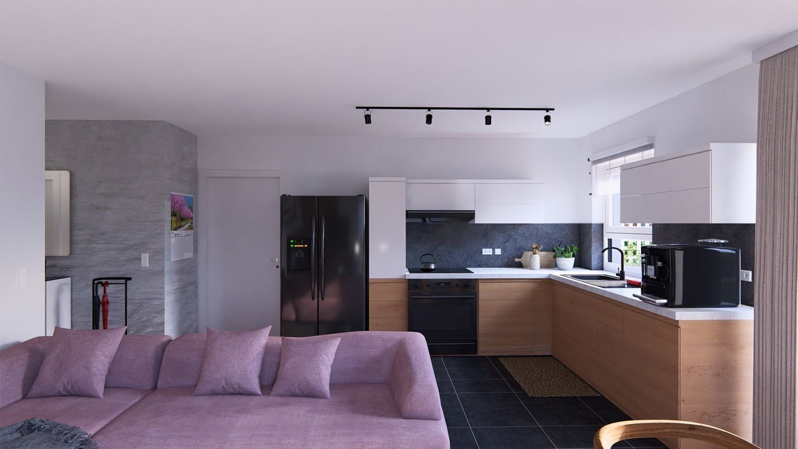 Eigene Penthouse - Wohnung 164 m² + 2 Einliegerwohnugen mit 71,4 m² & 90,5 m²