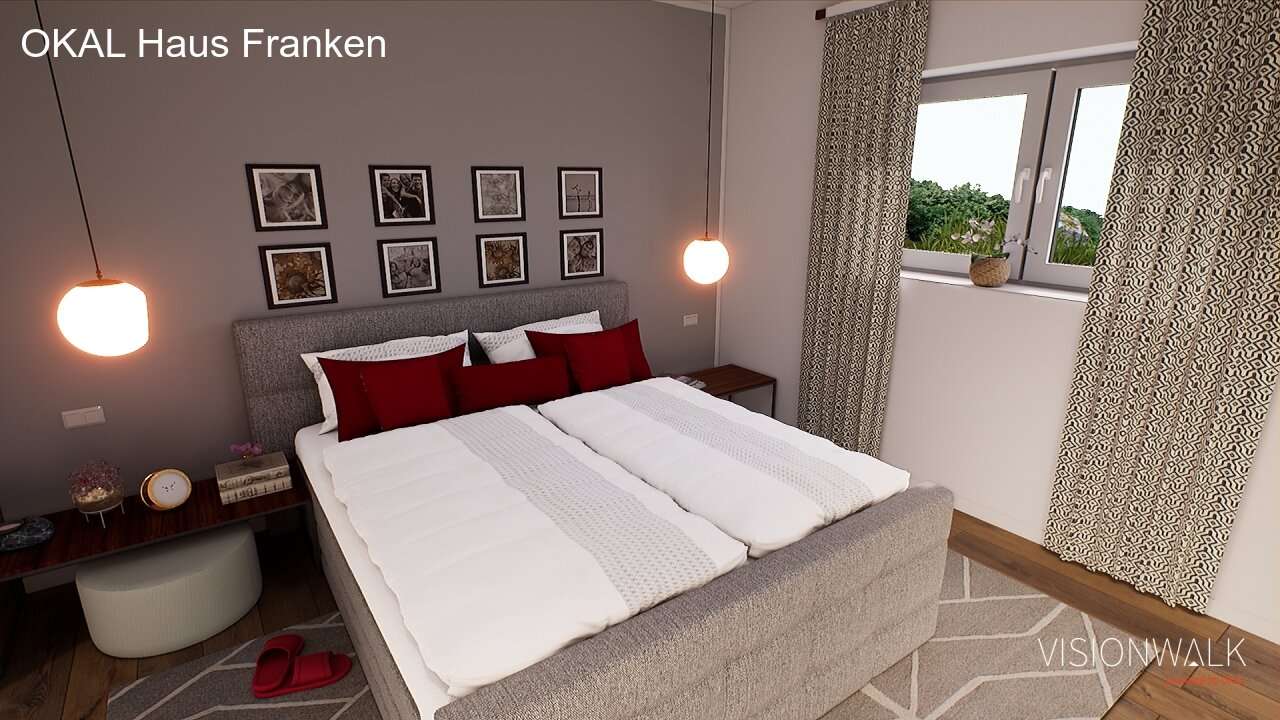 Modernes Wohnen unter elegantem Walmdach