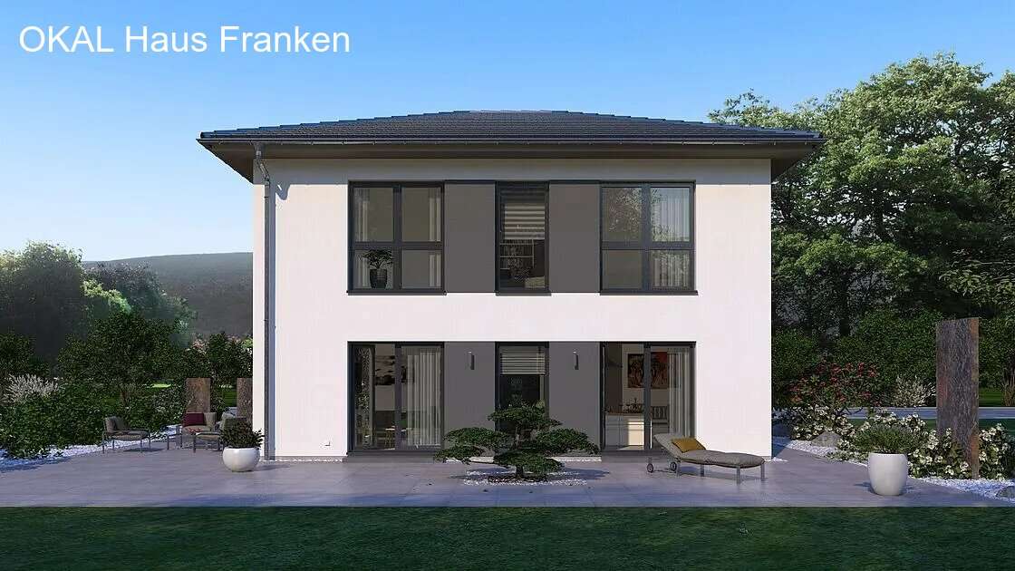 Modernes Wohnen unter elegantem Walmdach