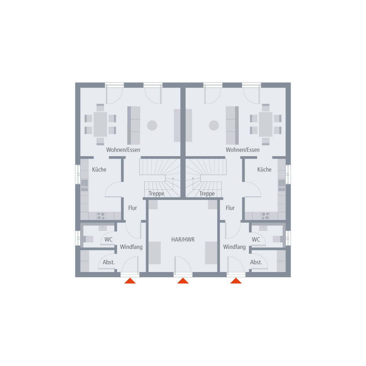 Zweifamilientraum neu bauen