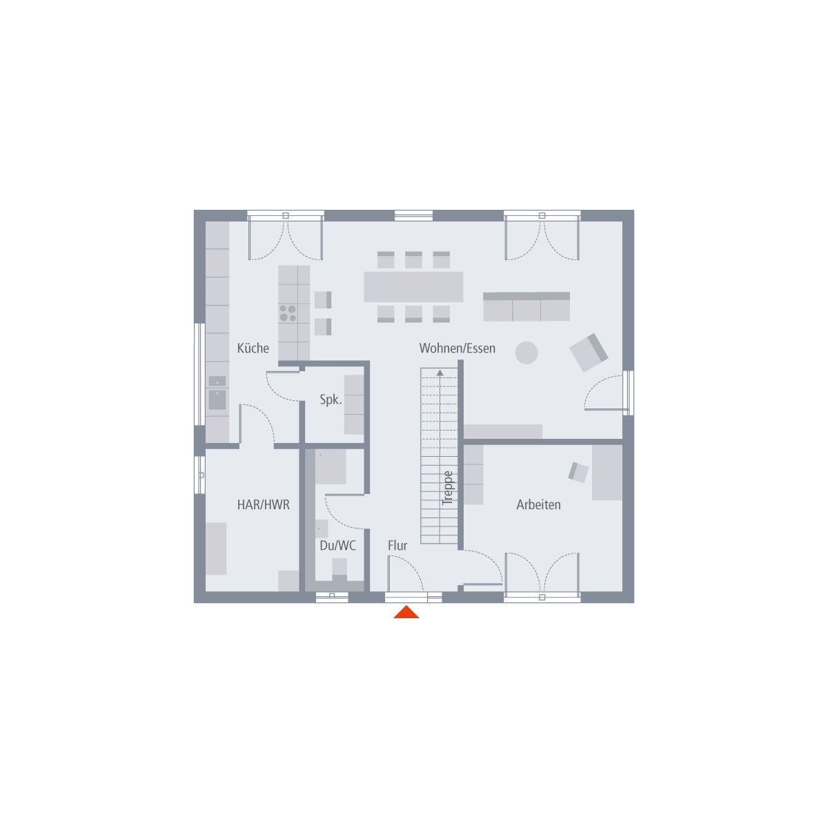 Traumhaus bauen mit exklusivem Grundriss,