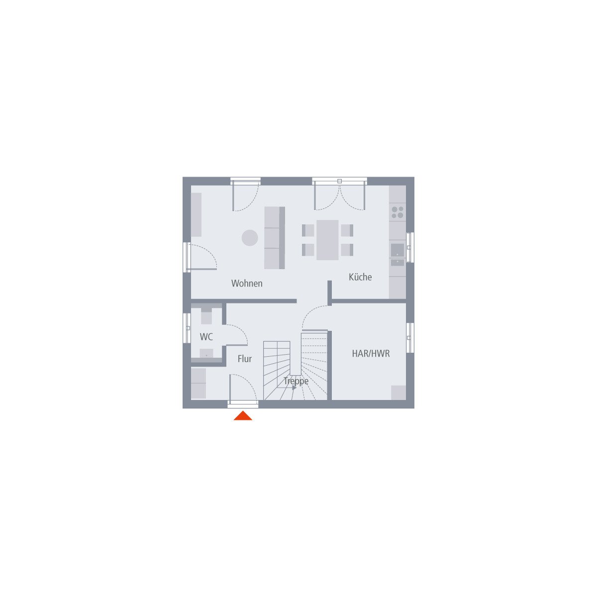 Klein, aber bald mein, S-Bhf. Borgsdorf. Küchengutschein on top