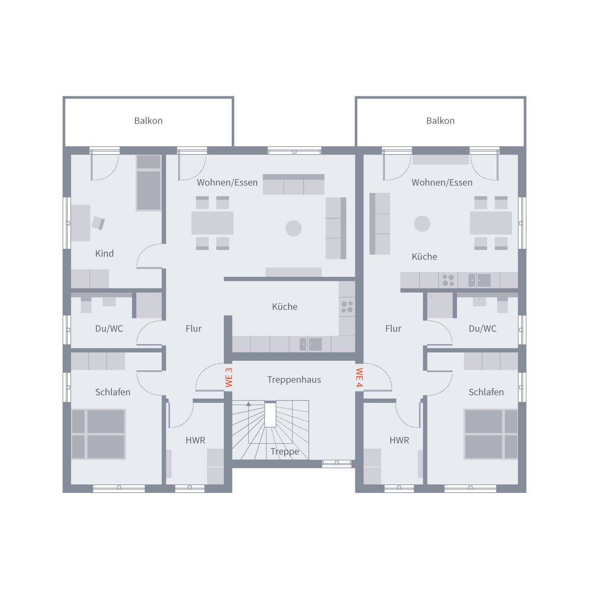 Wohnung mit ca. 100 qm ! Nur rund 365.000,-€ inklusive anteiliger Kosten/Grundstück