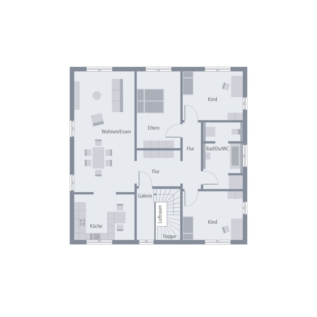 Niveauvolles Generationenhaus mit Flair