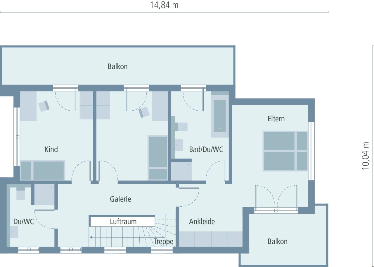Das Beste an einem Haus mit Flachdach für sie ! Preis ist mit Grundstück berechnet !
