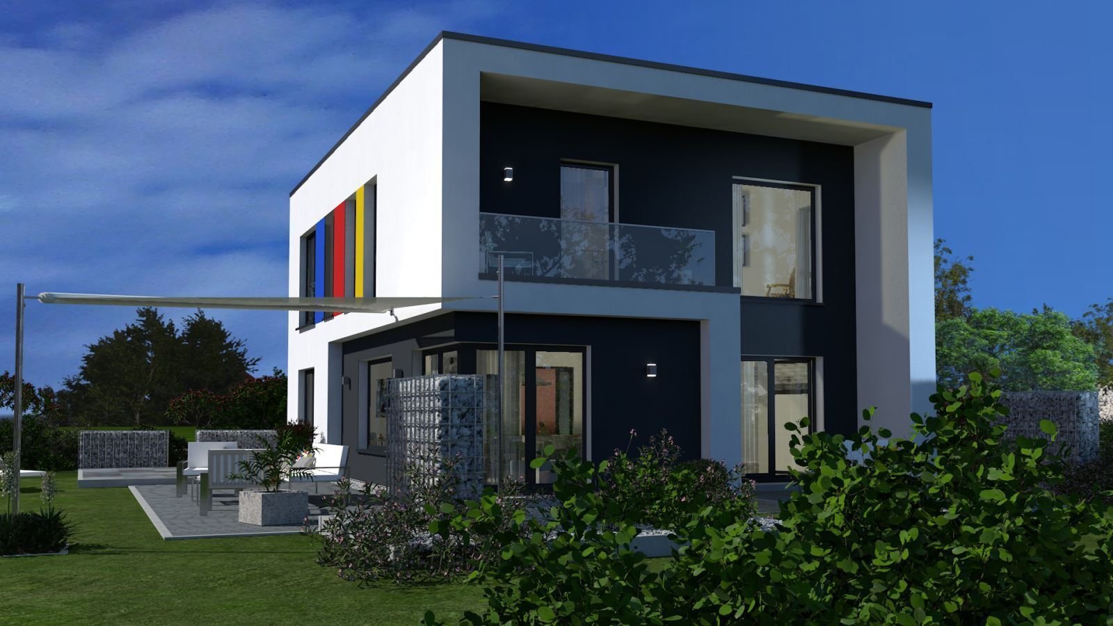 BAUHAUS-ARCHITEKTUR IN OKAL-DESIGN