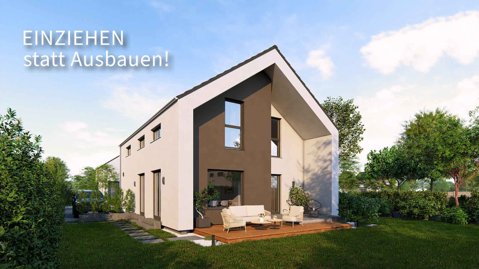 Design Pur - Wohn- Essbereich- Küche offen - 152 m² - Homeoffice ready - Große Kinderzimmer